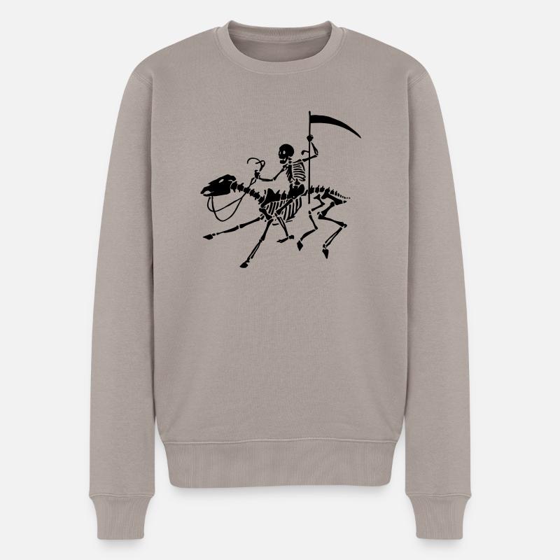 Mort - Pull Premium bio Homme - taupe