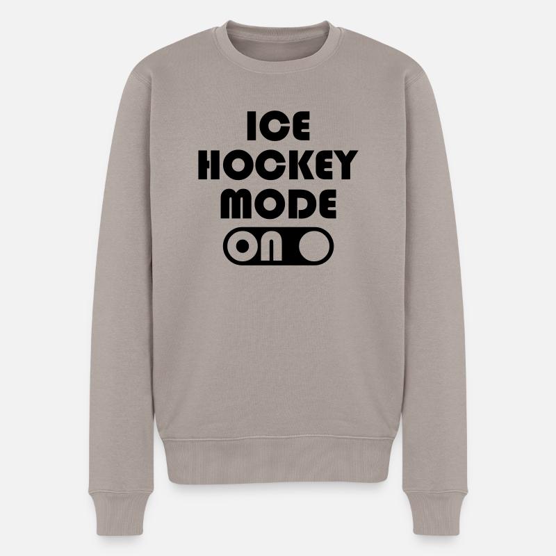 Mode Hockey sur glace - Pull Premium bio Homme - taupe