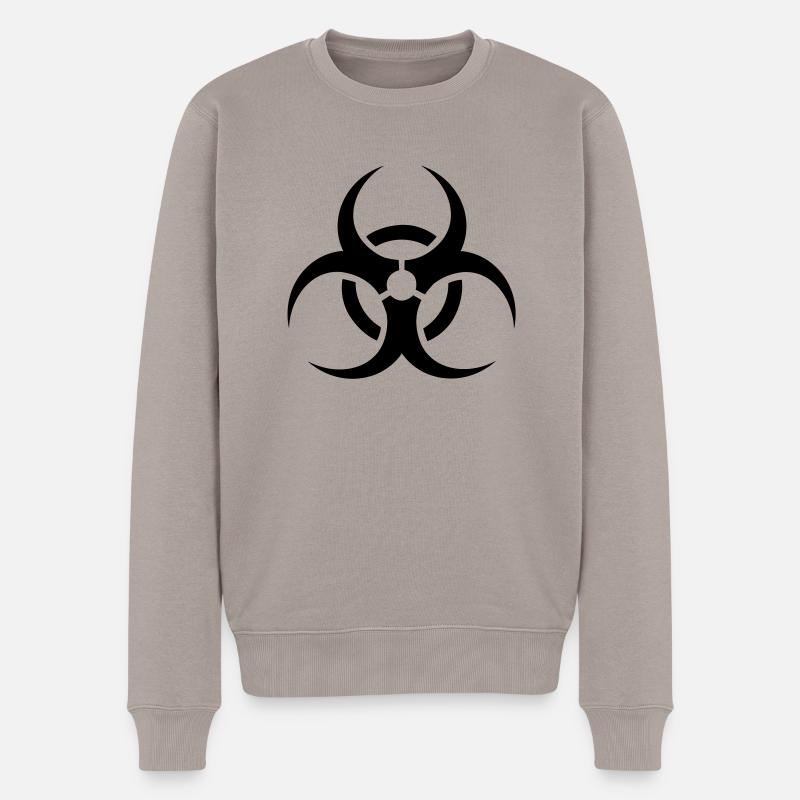 biohazard - Pull Premium bio Homme - taupe