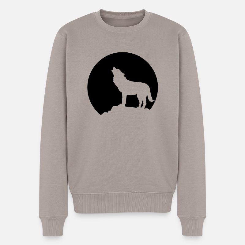 Loup - Pull Premium bio Homme - taupe