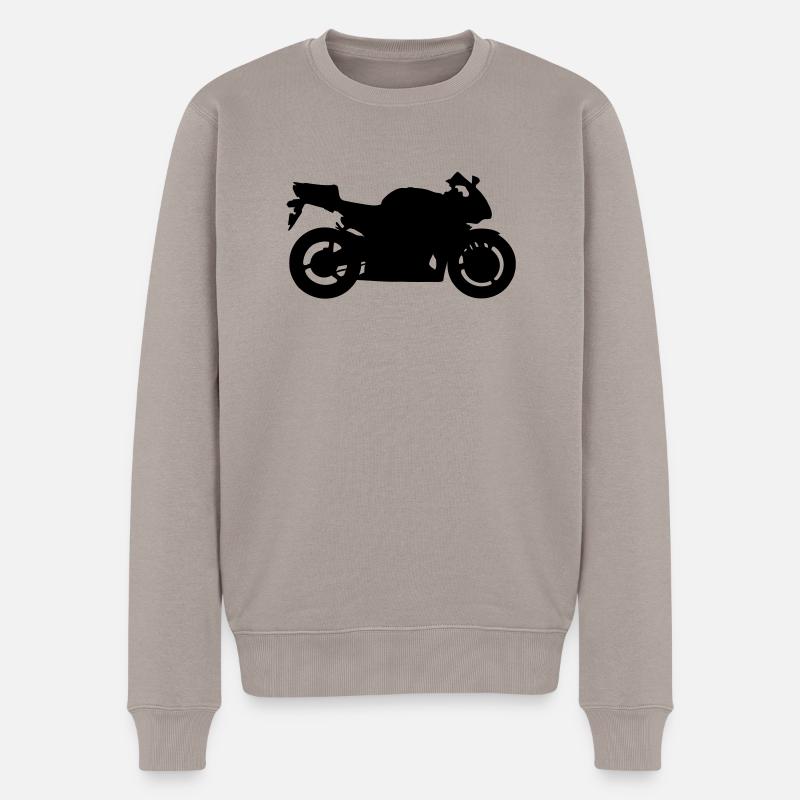Superbike 2013 - Männer Premium Bio Pullover - Taupe