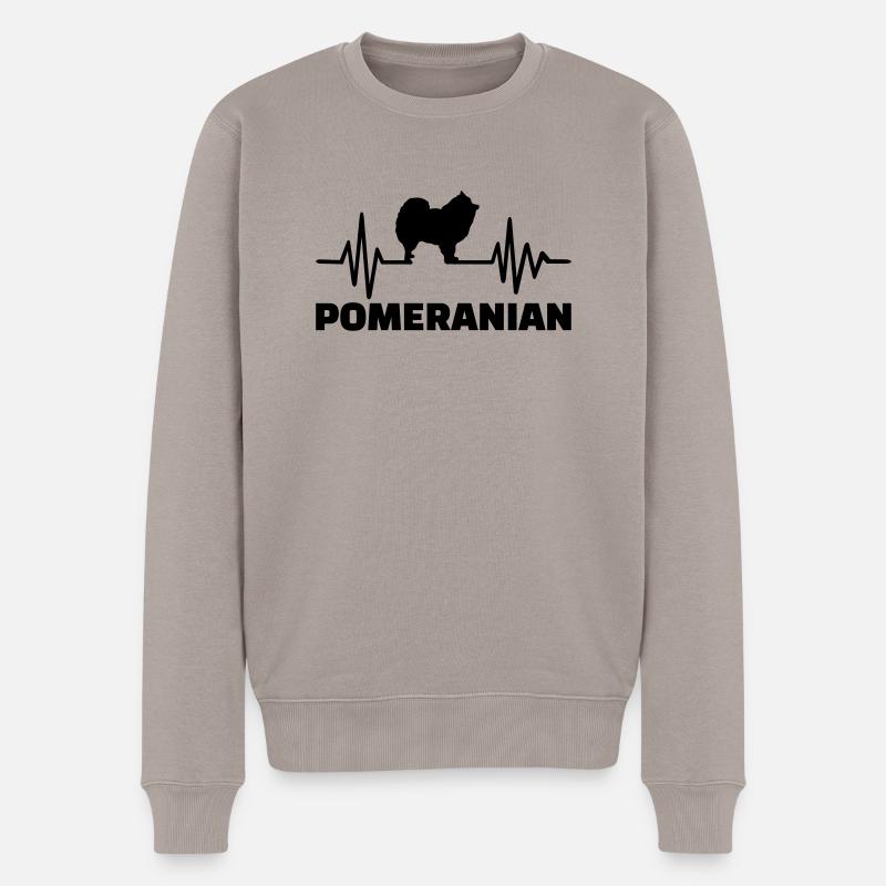 Loulou - Pull Premium bio Homme - taupe