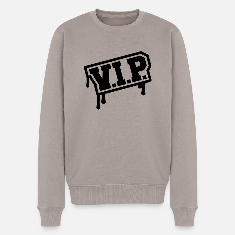 VIP - Pull Premium bio Homme - taupe