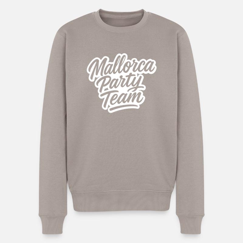 L’équipe de Mallorca Party - Pull Premium bio Homme - taupe