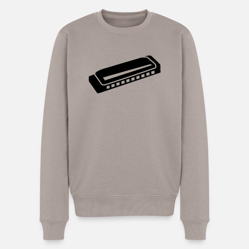 Harmonica - Pull Premium bio Homme - taupe