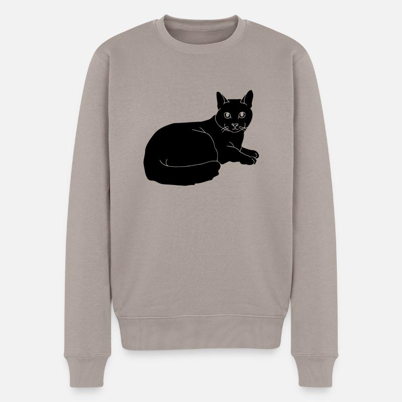 cat - Pull Premium bio Homme - taupe