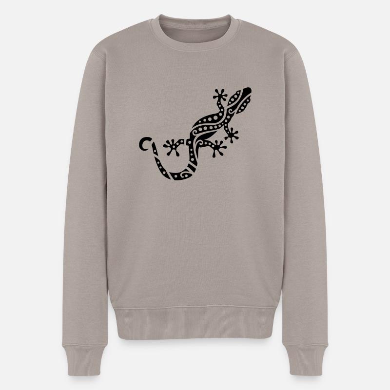 Gecko - Pull Premium bio Homme - taupe