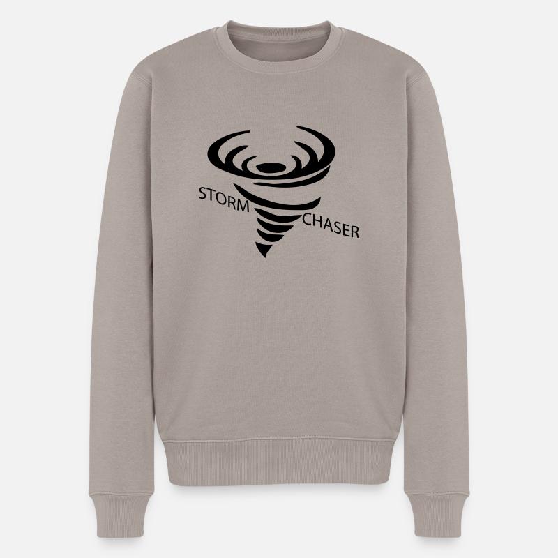 Stomchaser - Pull Premium bio Homme - taupe