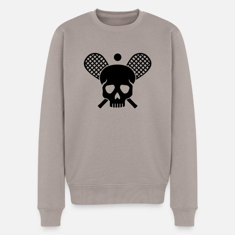 Squash - Pull Premium bio Homme - taupe