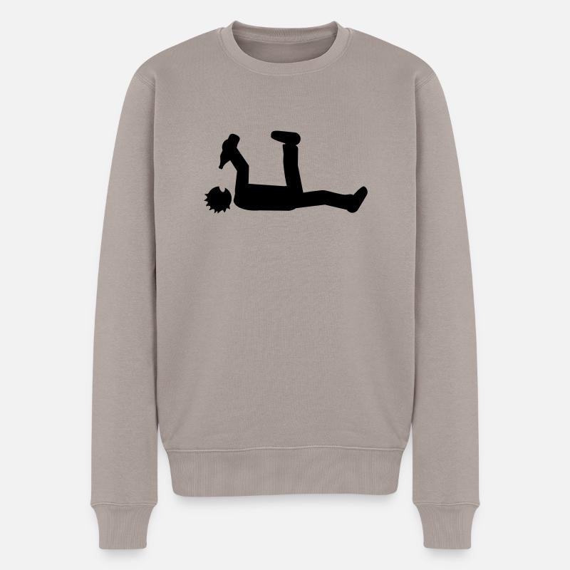 drunk - Pull Premium bio Homme - taupe
