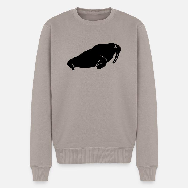 Morse - Pull Premium bio Homme - taupe