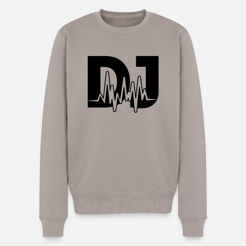 dj - Pull Premium bio Homme - taupe