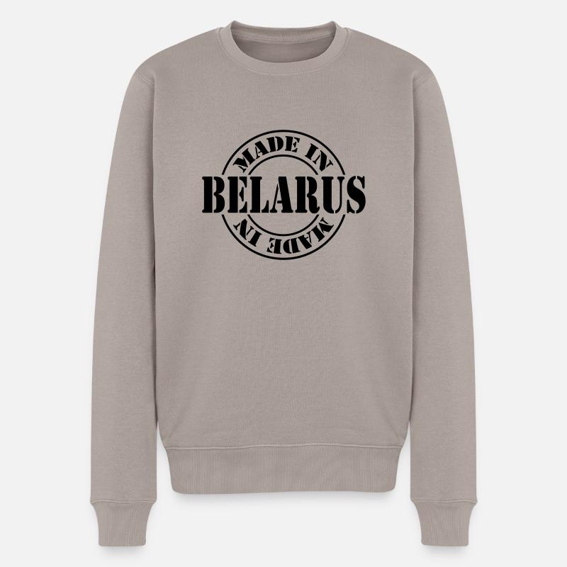 made in belarus m1k2 - Pull Premium bio Homme - taupe