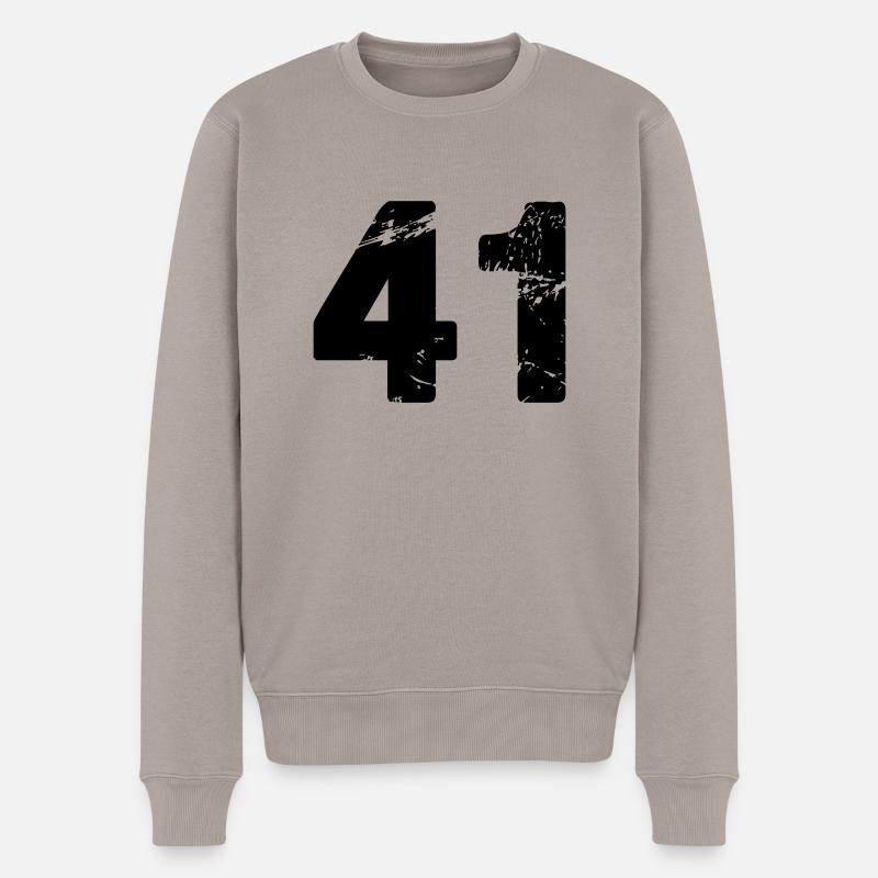 41 - Pull Premium bio Homme - taupe