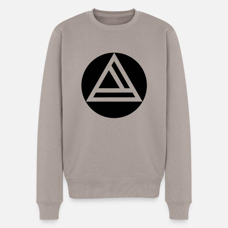 Affectrecordings Logo - Männer Premium Bio Pullover - Taupe