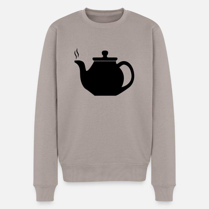 Théekanne - Pull Premium bio Homme - taupe