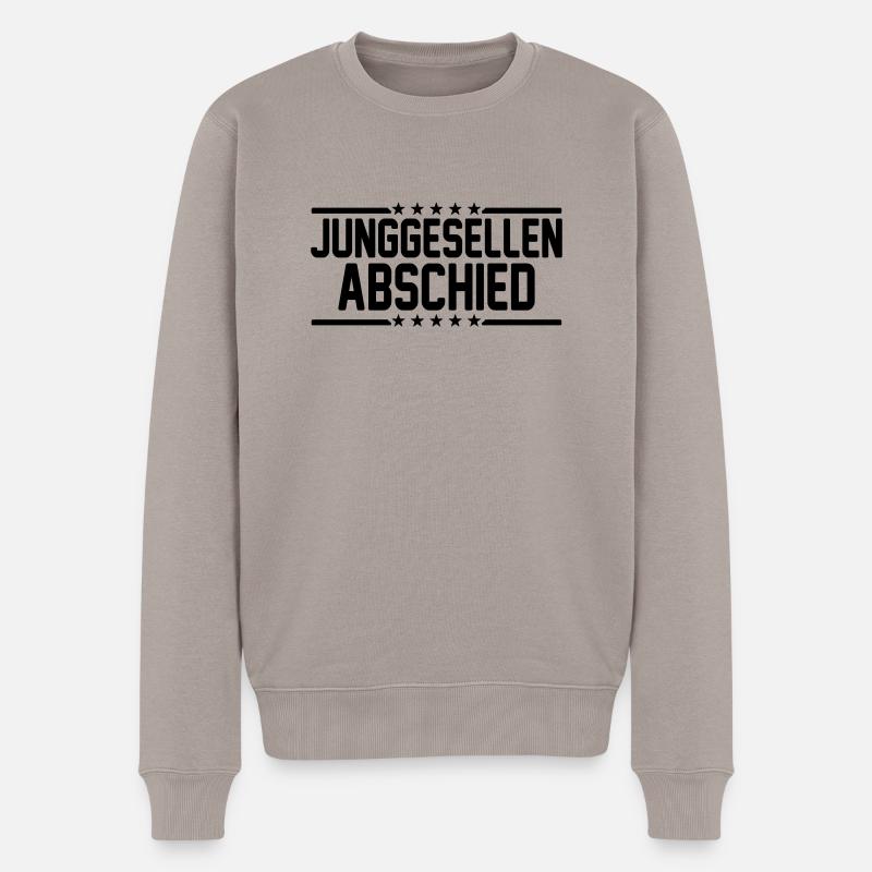 Junggesellen Abschied - Pull Premium bio Homme - taupe