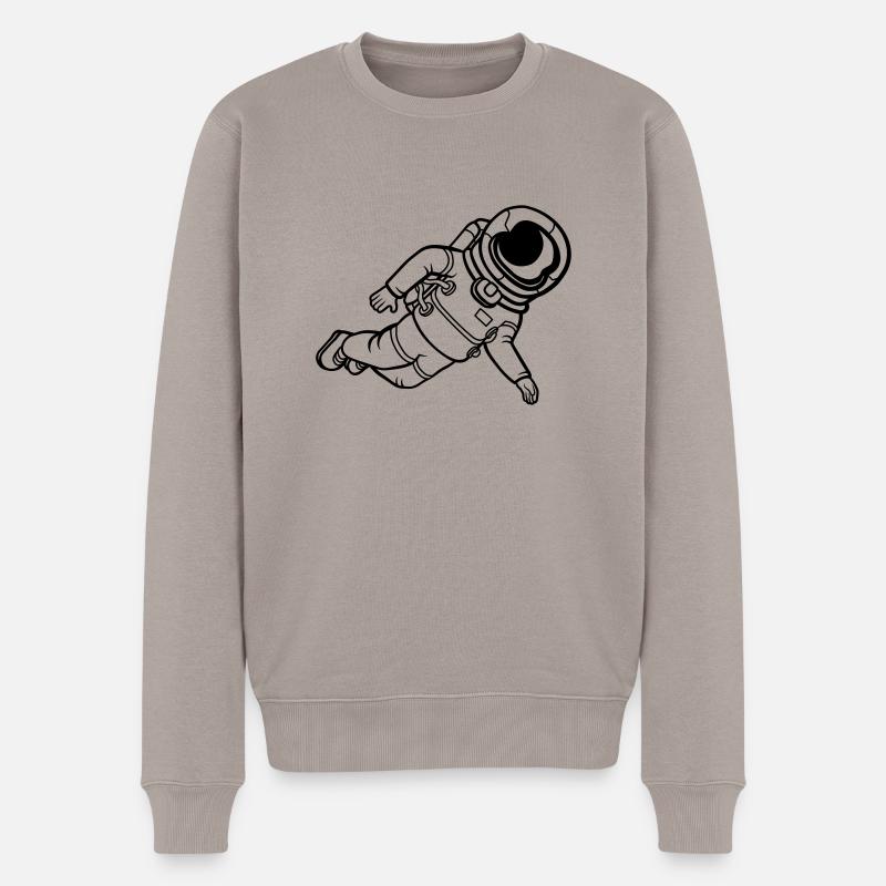 Astronaute Space Weightless - Pull Premium bio Homme - taupe