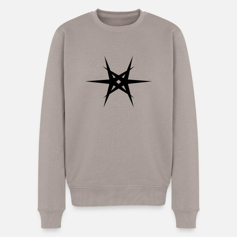 Sign - Männer Premium Bio Pullover - Taupe