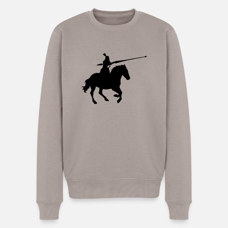 Chevalier - Pull Premium bio Homme - taupe