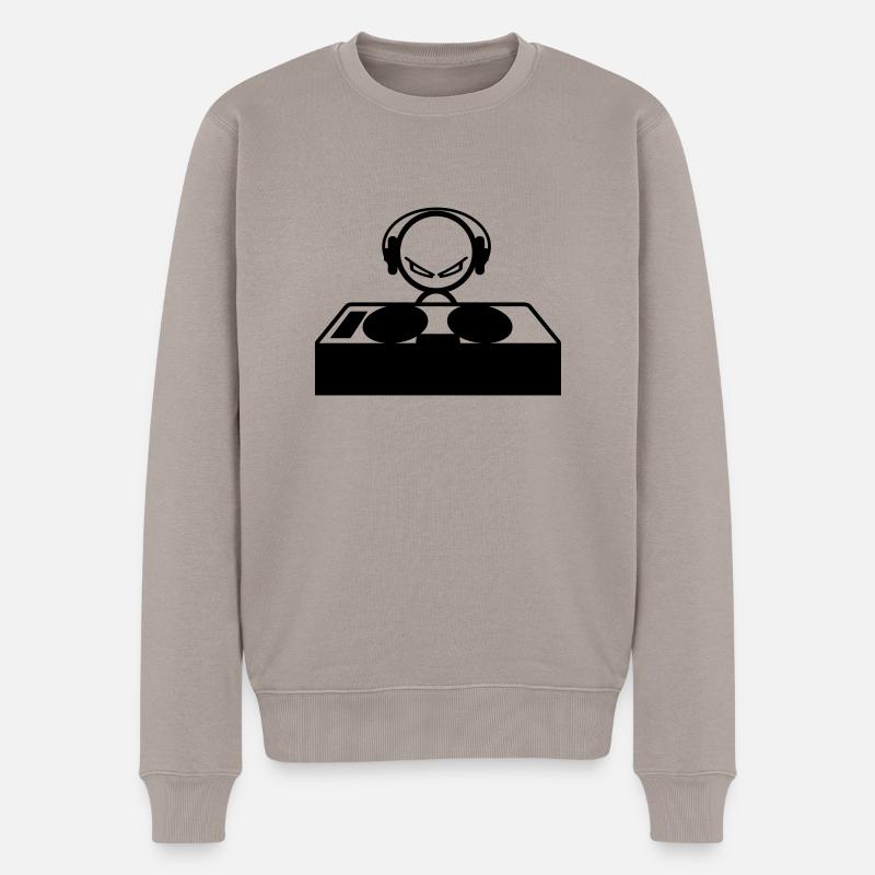 DJ - Pull Premium bio Homme - taupe