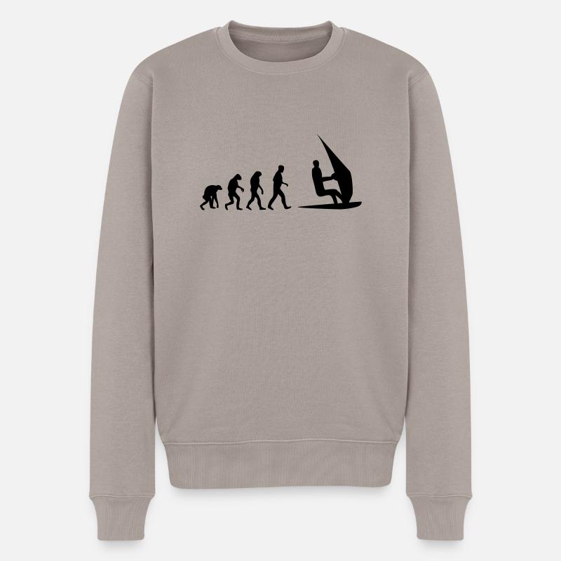 sailboard evolution - Pull Premium bio Homme - taupe