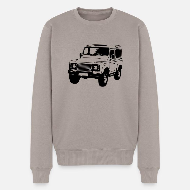 Defender 2 - Pull Premium bio Homme - taupe