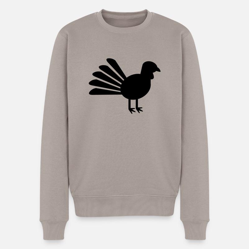 Dindon - Pull Premium bio Homme - taupe