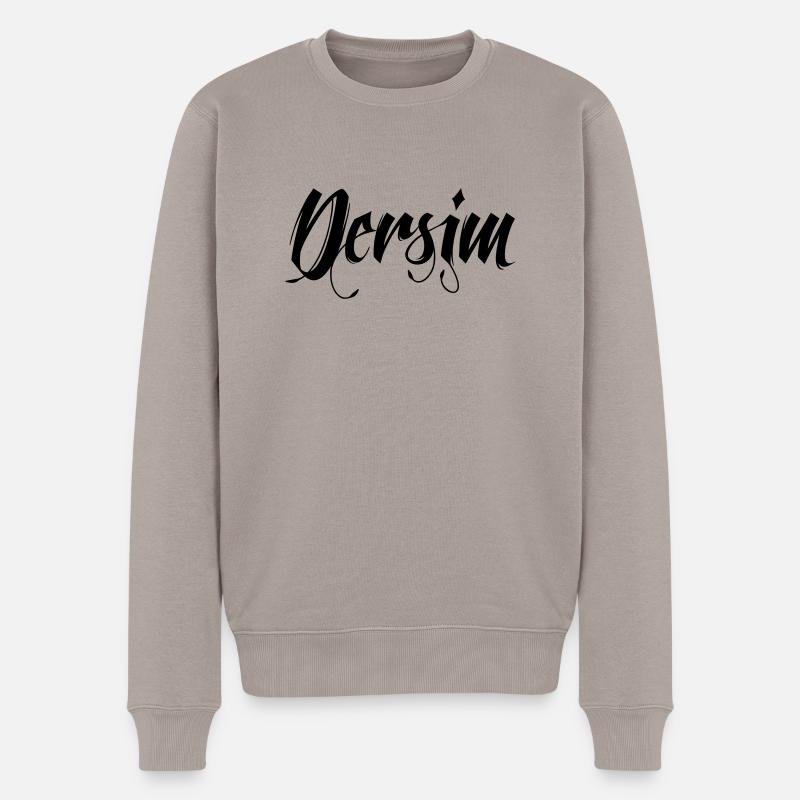 dersim - Männer Premium Bio Pullover - Taupe