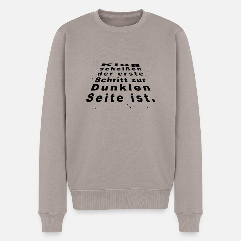 Tirez smb. 'S bouche off - Pull Premium bio Homme - taupe