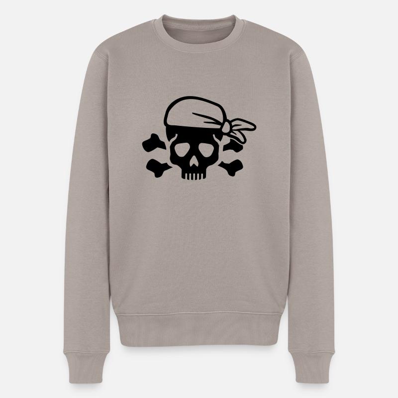 Pirate - Pull Premium bio Homme - taupe