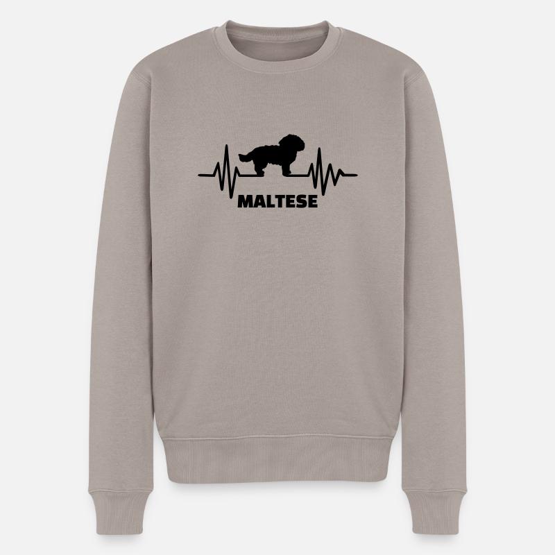 Bichon - Pull Premium bio Homme - taupe