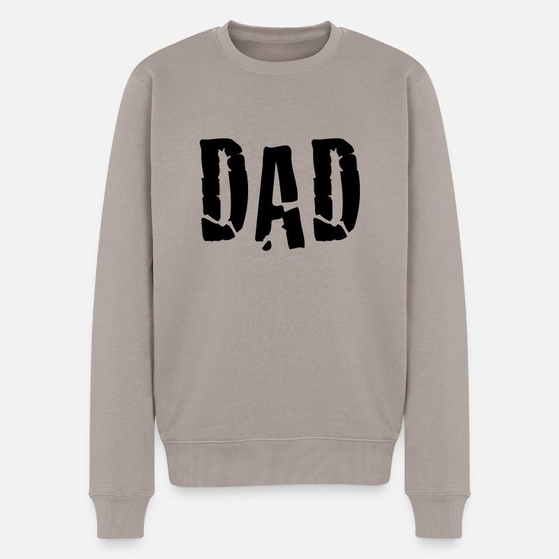 dad - Pull Premium bio Homme - taupe