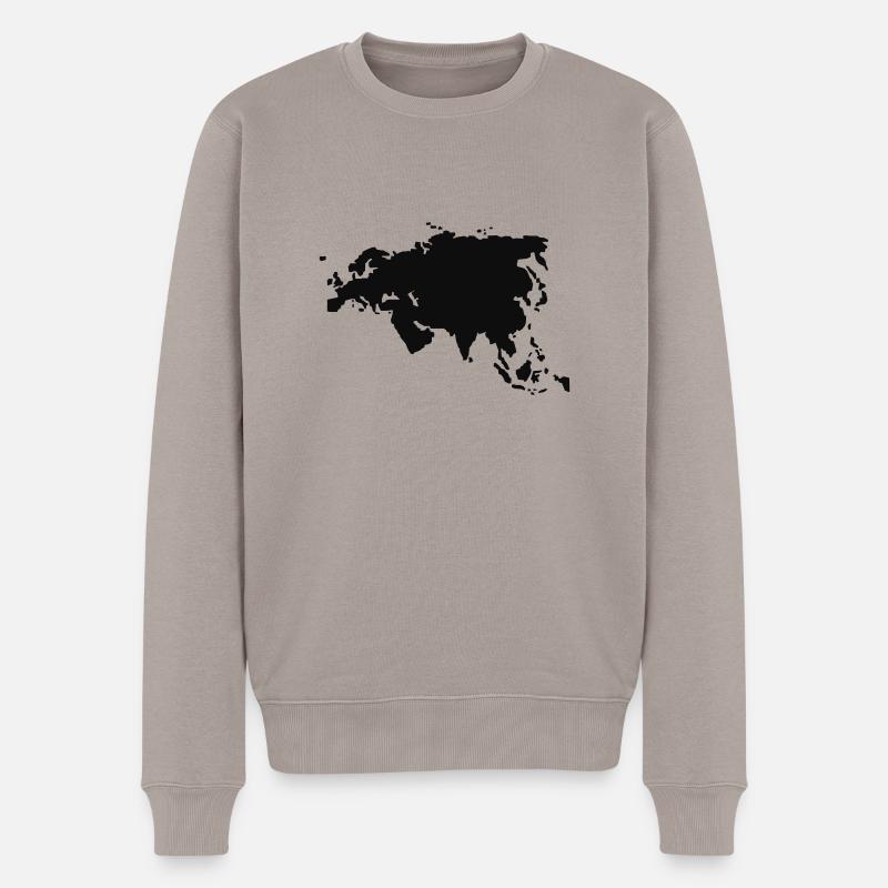 Eurasie - Pull Premium bio Homme - taupe