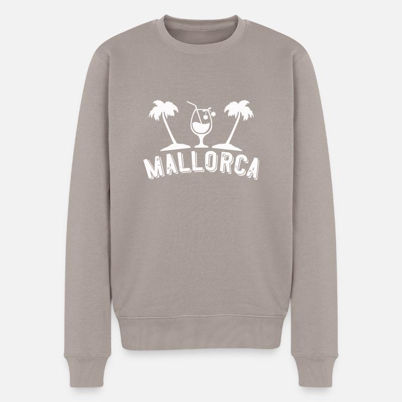 Majorque 1 - Pull Premium bio Homme - taupe
