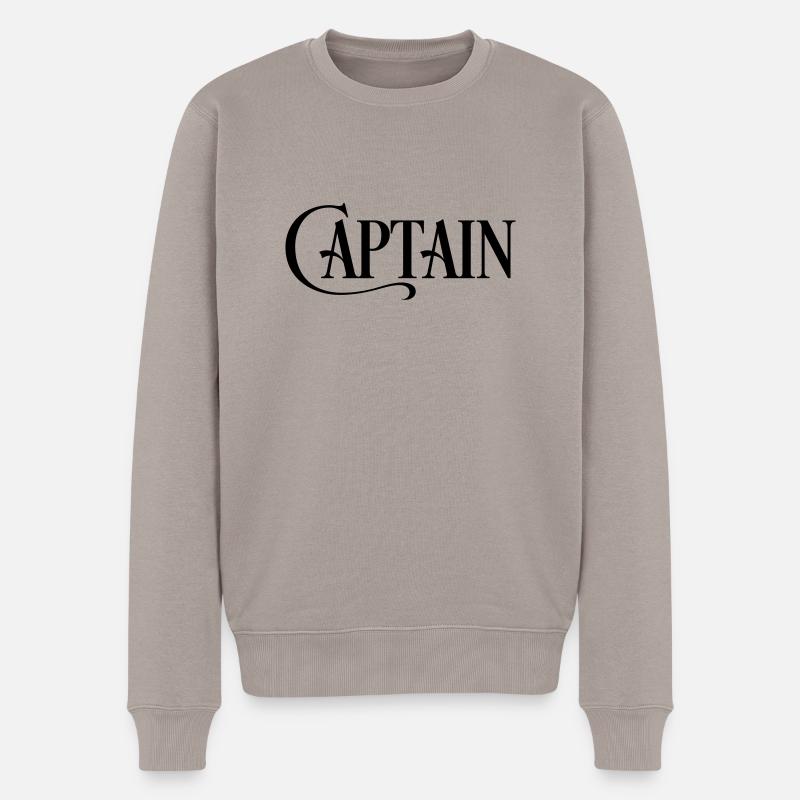 captain - Pull Premium bio Homme - taupe