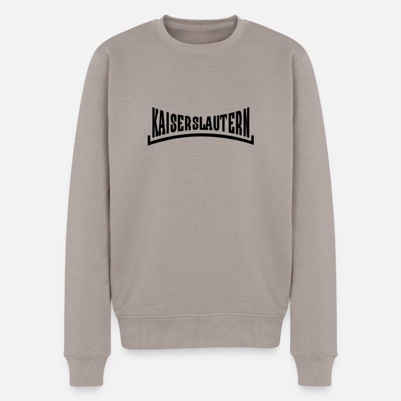 Kaiserlautern - Pull Premium bio Homme - taupe