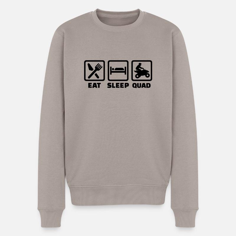 Quad - Pull Premium bio Homme - taupe