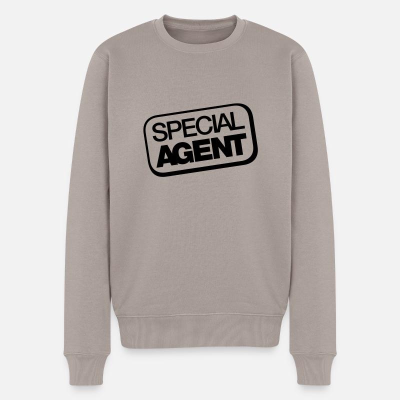 special_agent_ak1 - Pull Premium bio Homme - taupe