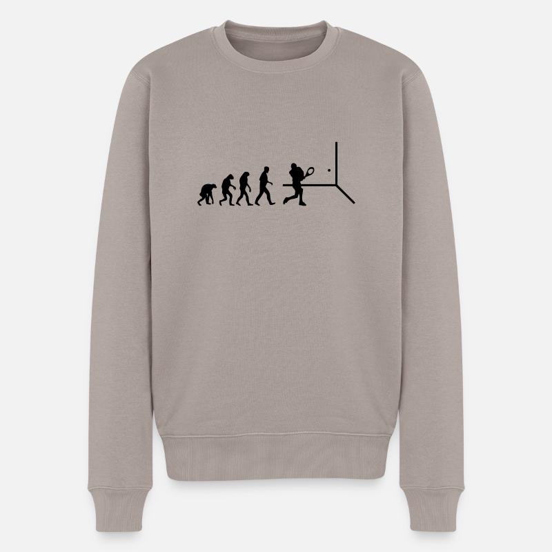 squash evolution - Pull Premium bio Homme - taupe