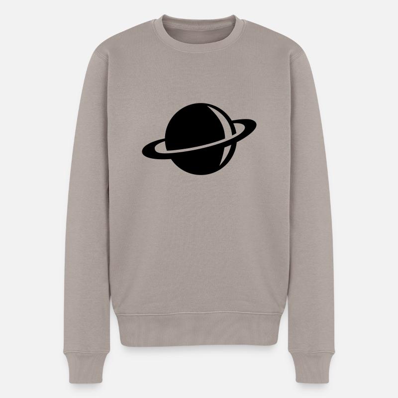 Saturne - Pull Premium bio Homme - taupe