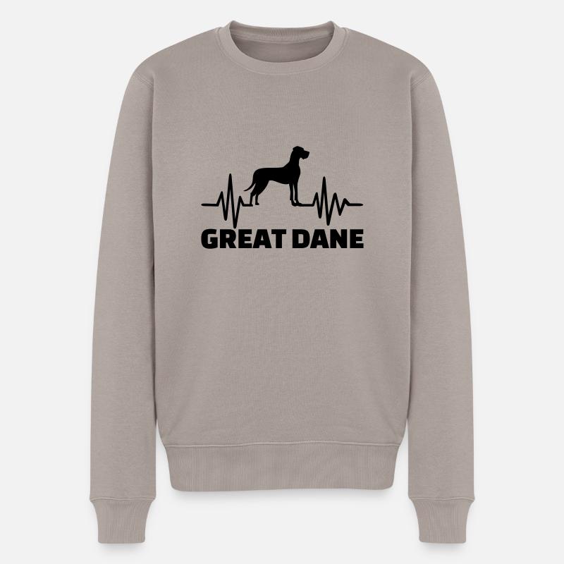 Dogue - Pull Premium bio Homme - taupe