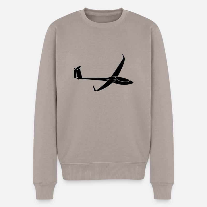 ASG29 Segelflug - Männer Premium Bio Pullover - Taupe