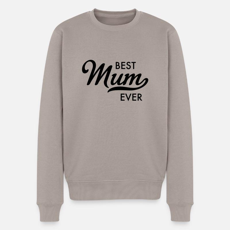 mère - Pull Premium bio Homme - taupe