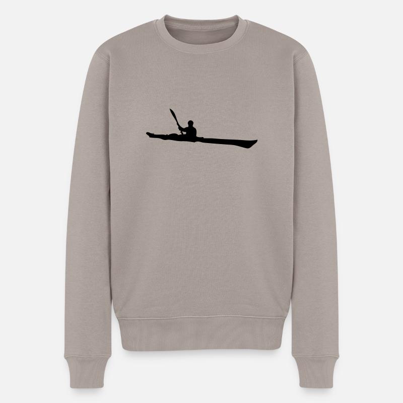 Kayak de mer - Pull Premium bio Homme - taupe