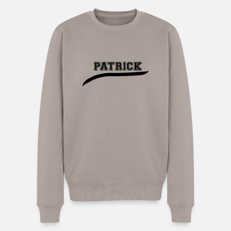 patrick_2 - Pull Premium bio Homme - taupe