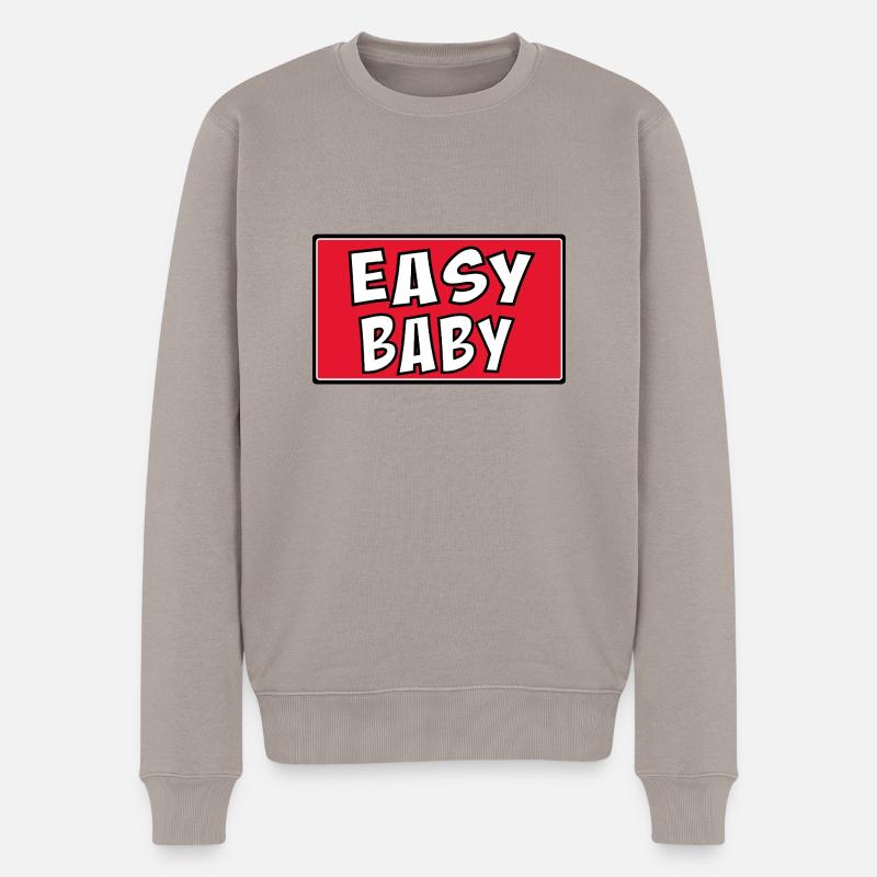 Bébé facile - Pull Premium bio Homme - taupe
