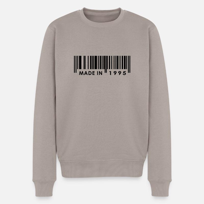 Anniversaire 1995 - Pull Premium bio Homme - taupe
