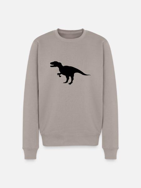 dinosaurier - Pull Premium bio Homme - taupe