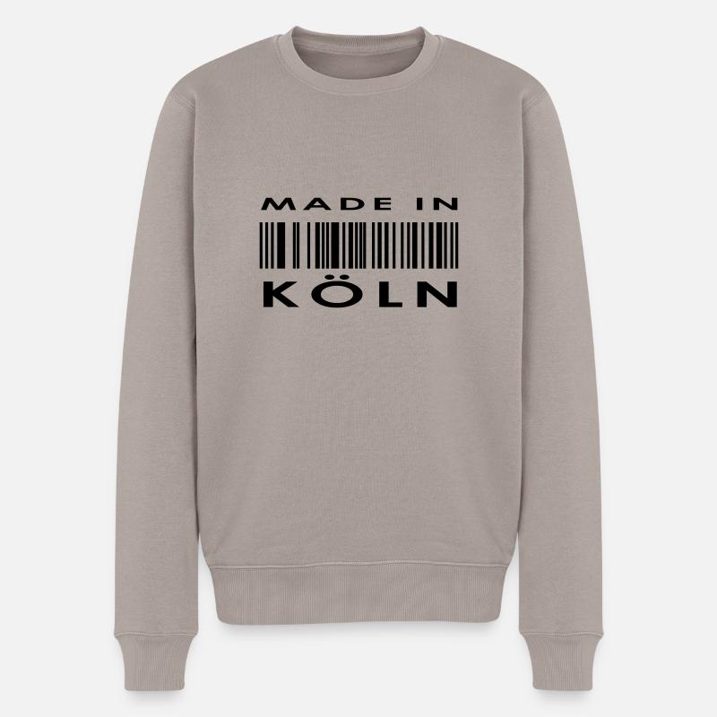 Cologne, Köln - Pull Premium bio Homme - taupe